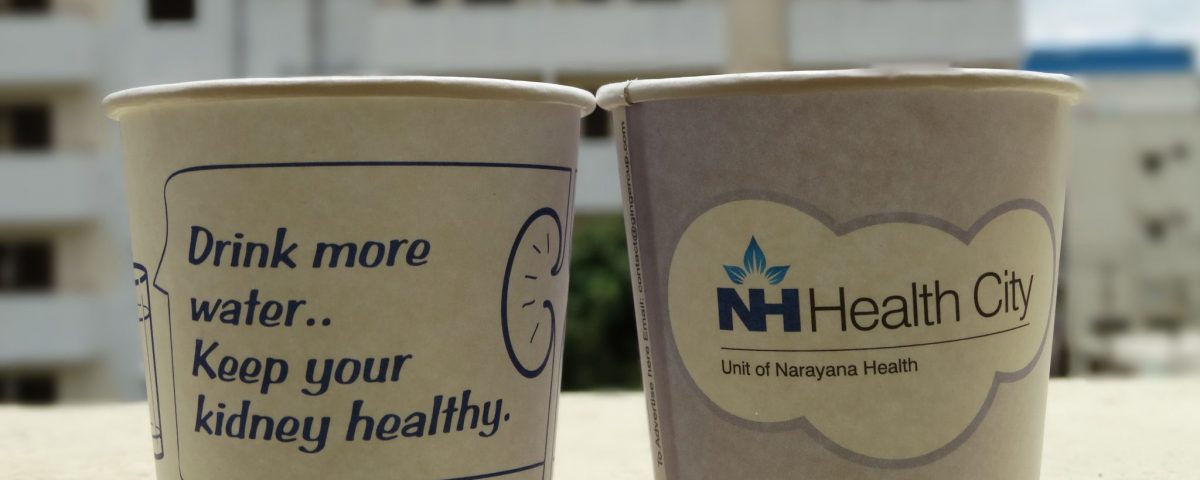 Healthcare and Hospital Marketing-Creative Paper Cup Ads-Gingercup
