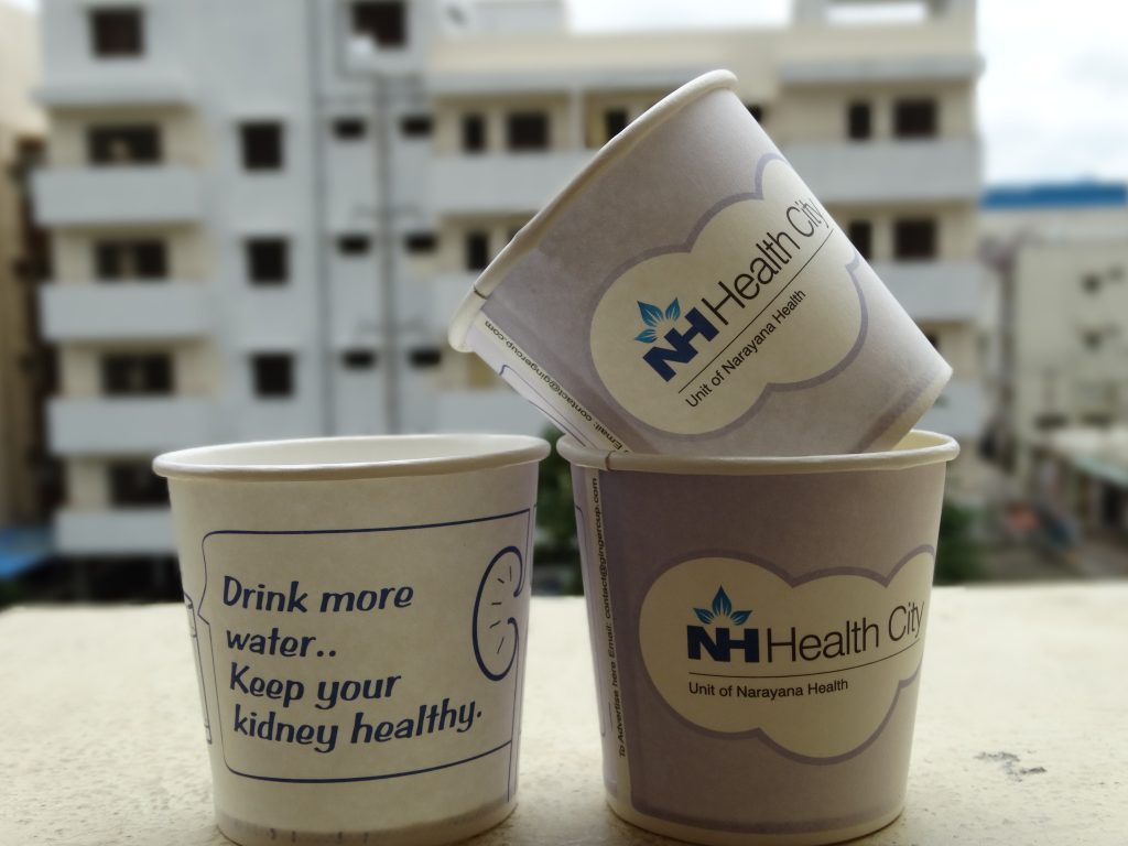 How Healthcares and Hospital can reach their target customers offline with paper cup branding