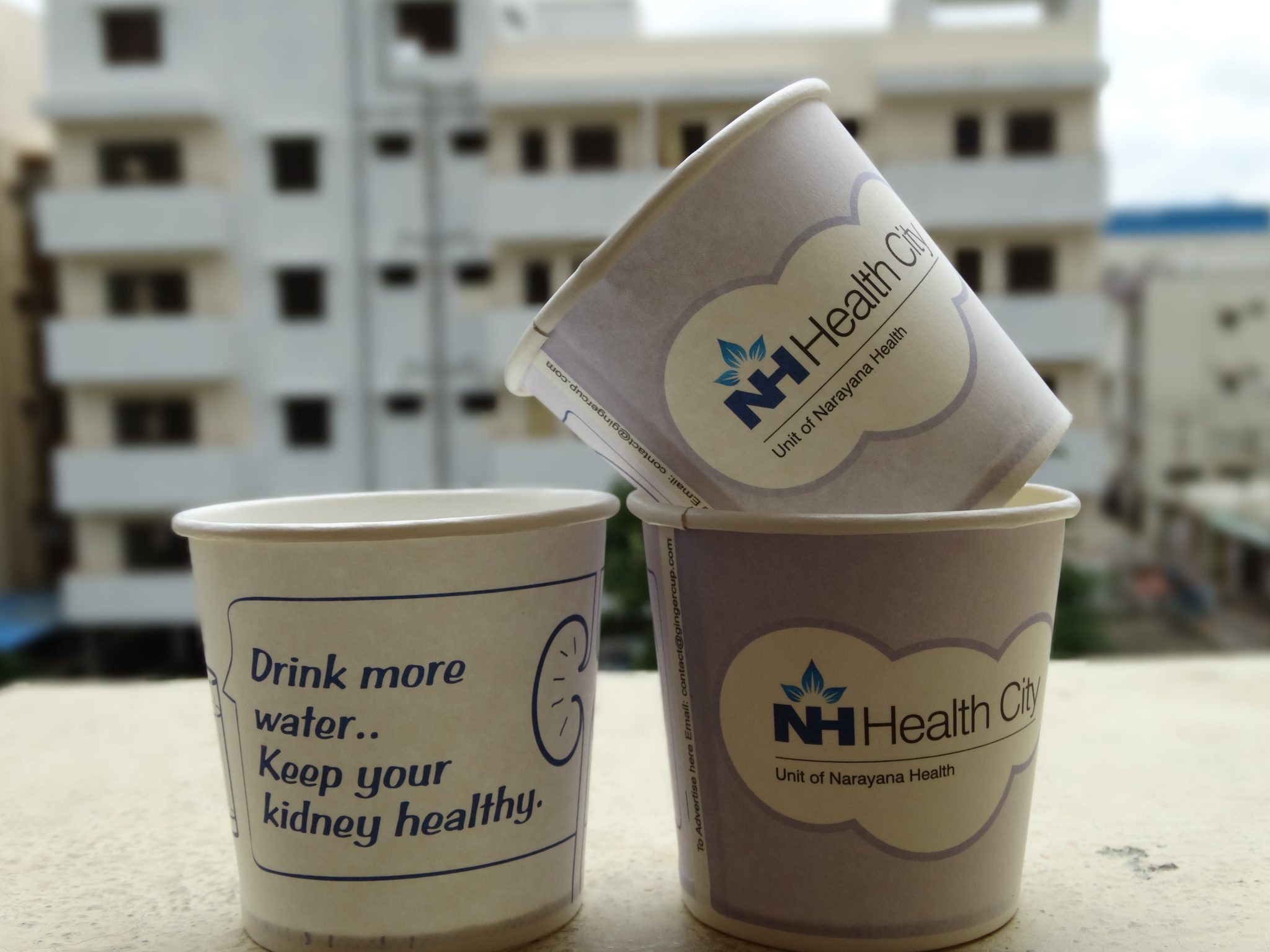 coffee mug advertising cup advertising for NH Hospitals