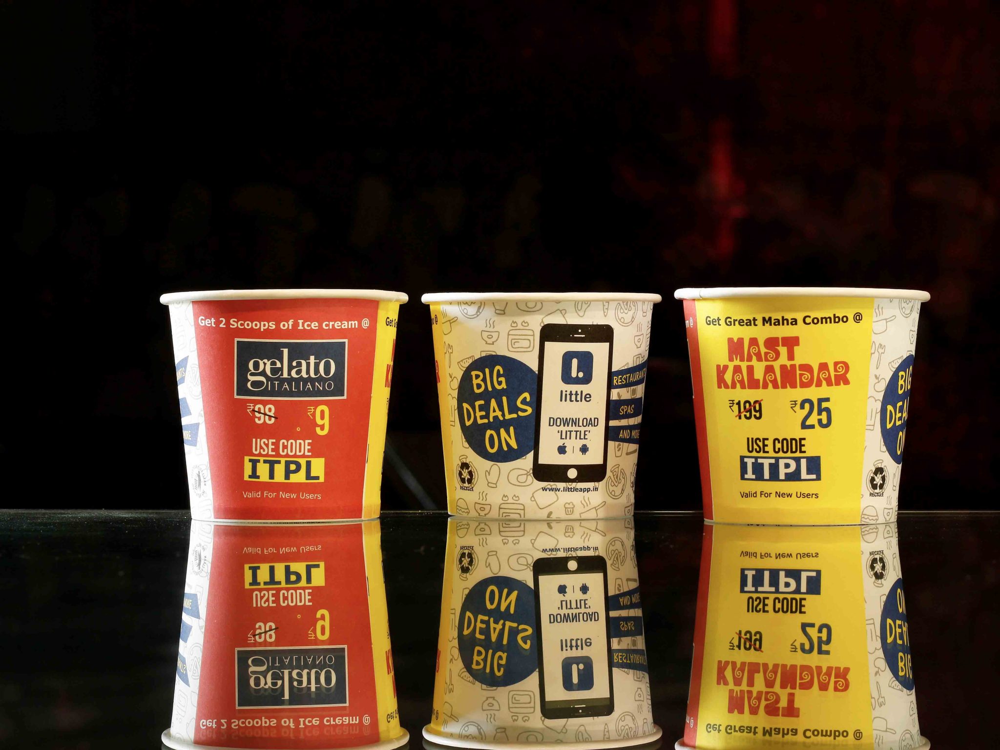 paper cup advertising