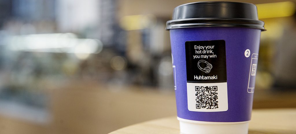 heat-sensitive paper cup branding