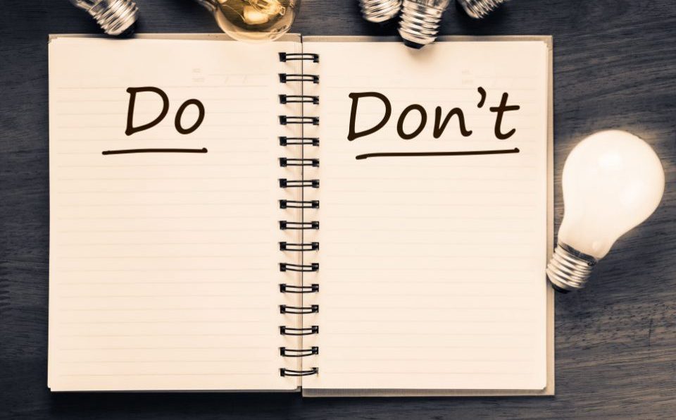 advertising dos and don'ts during a crisis