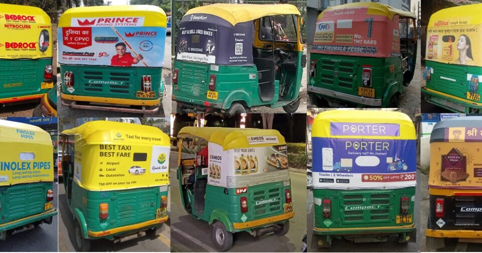Auto Rickshaw advertising PAN India