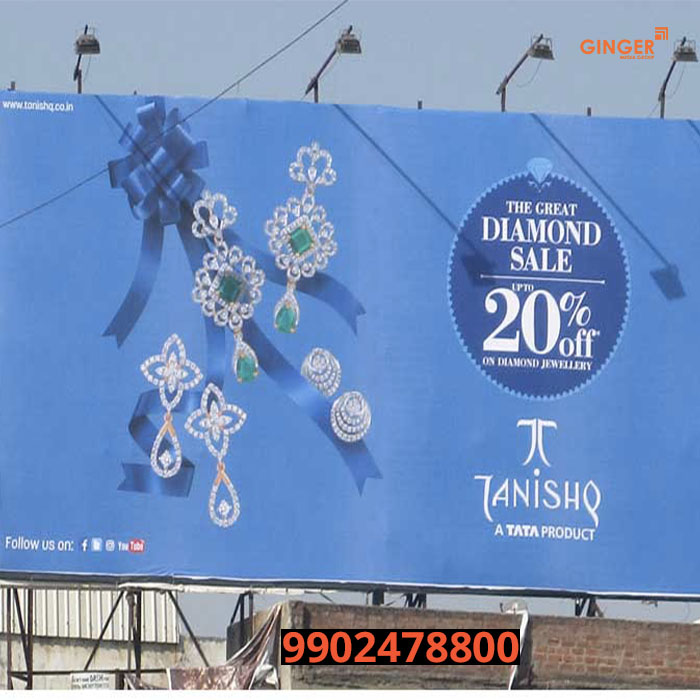 Billboard Advertising in Bangalore for Tanishq Brand