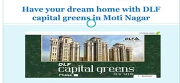 This image shows a dream home ad by DLF properties