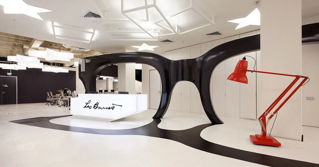 the image of one of the branding comapnies office