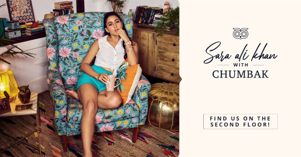 the image of marketing campaign of Chumbak