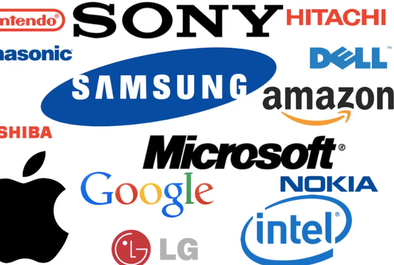 the image of different marketing strategy of electronic brands