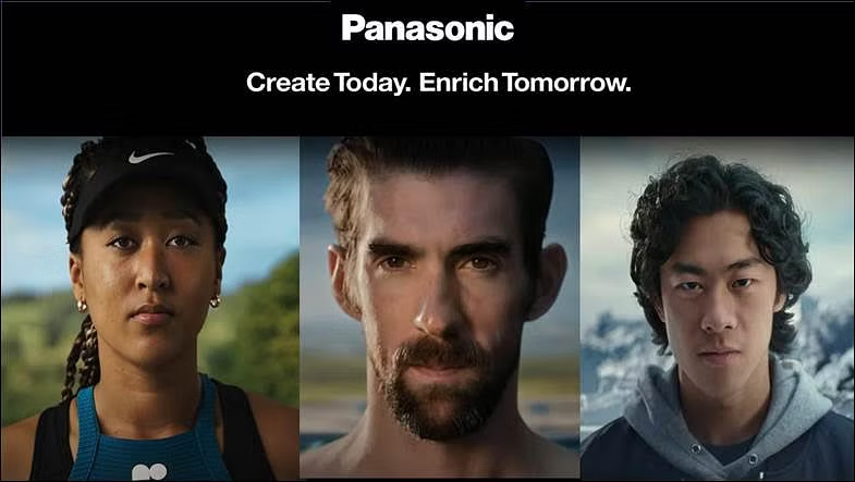 The campaign by Panasonic for electronic brand advertising