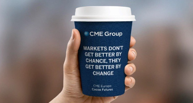 A picture showing paper cup branding