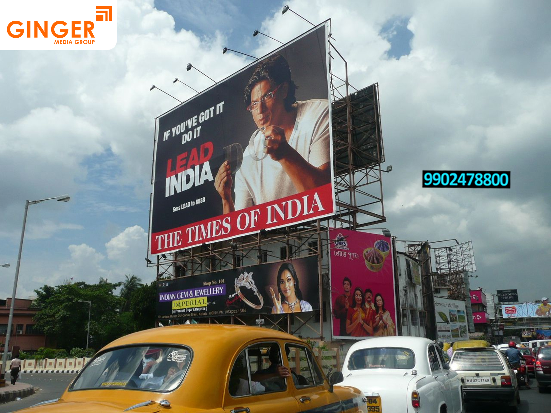 Billboatrd Advertising in PAN India for THE TIMES OF INDIA