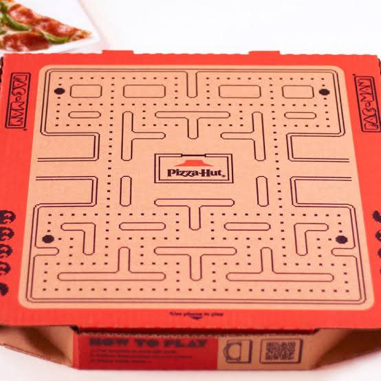 It shows the Pac-Man game