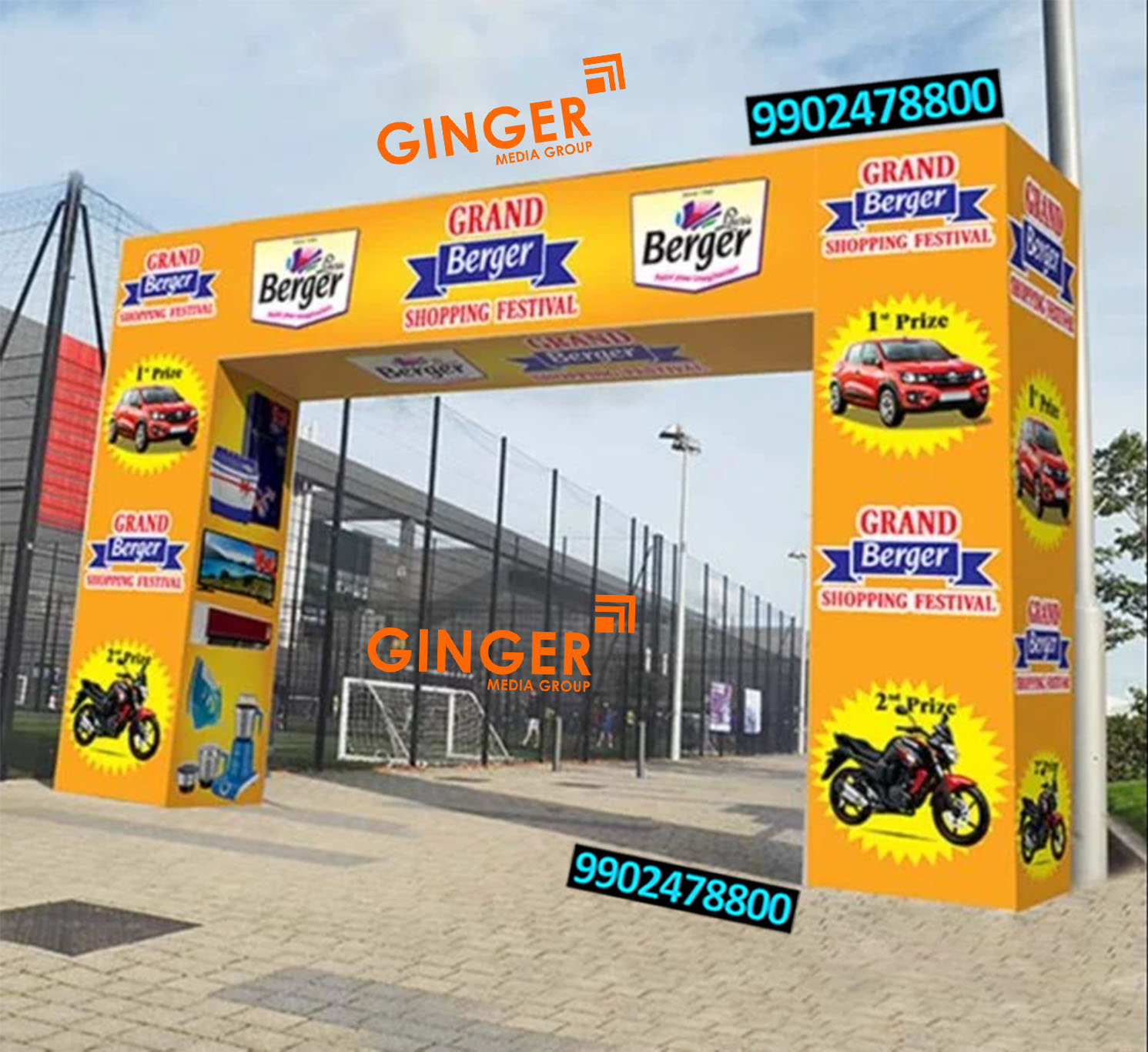 Arch Gate Advertising in PAN India