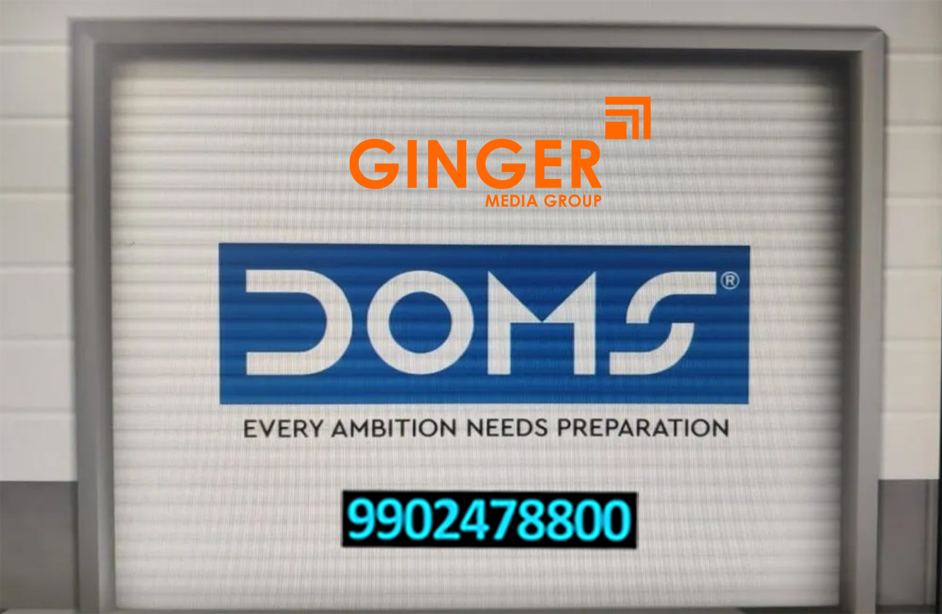 Shop Shutter Painting in India for DOMS