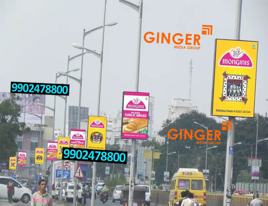 Pole Boards in Delhi NCR for MONGINIS Brand