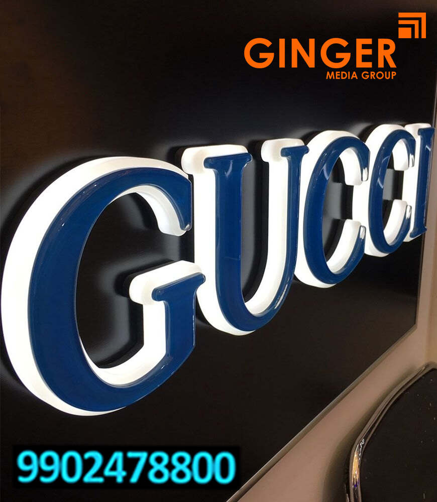 Glowing Signage Boards