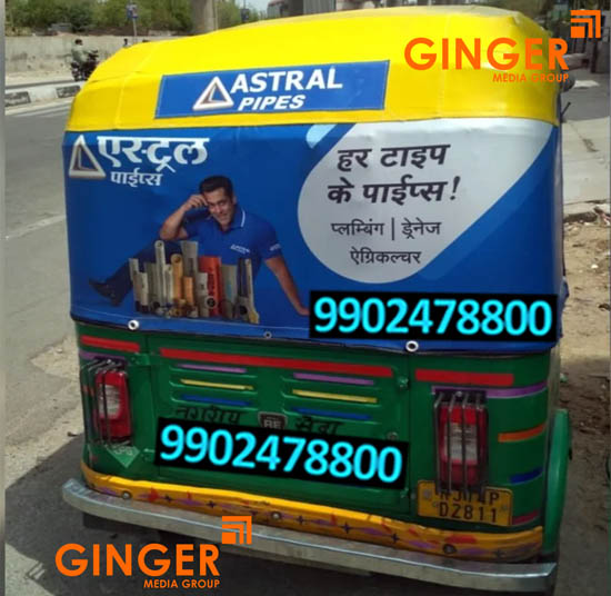 Auto Branding in Jaipur for Astral Pipes
