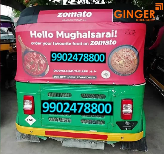 Auto Branding in Jaipur for Zomato