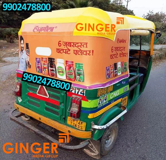 Auto Branding in Lucknow for Hajmola