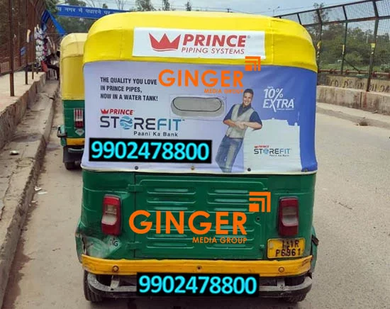 Auto Branding in Lucknow for Store fit Brand and Prince Pipe Brand