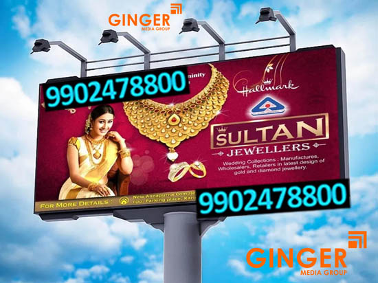 Billboard Advertising in Lucknow for Sultan Jewellers