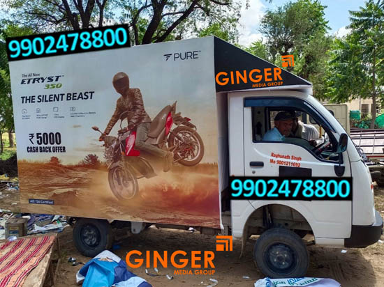 Mobile Van Advertising in Jaipur