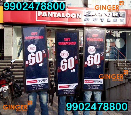 Look Walker Activity in Bangalore for Pantaloon Brand