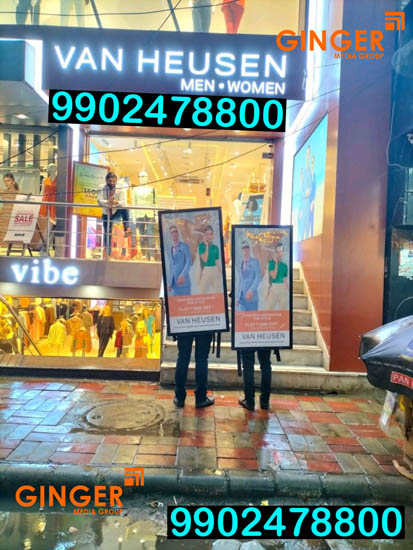 Look Walker Activity in Jaipur for VAN HEUSEN Brand