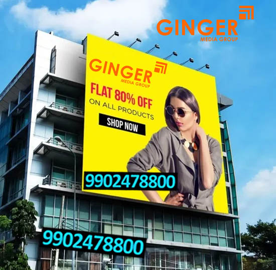 Billboard Advertising in Pune with yellow color