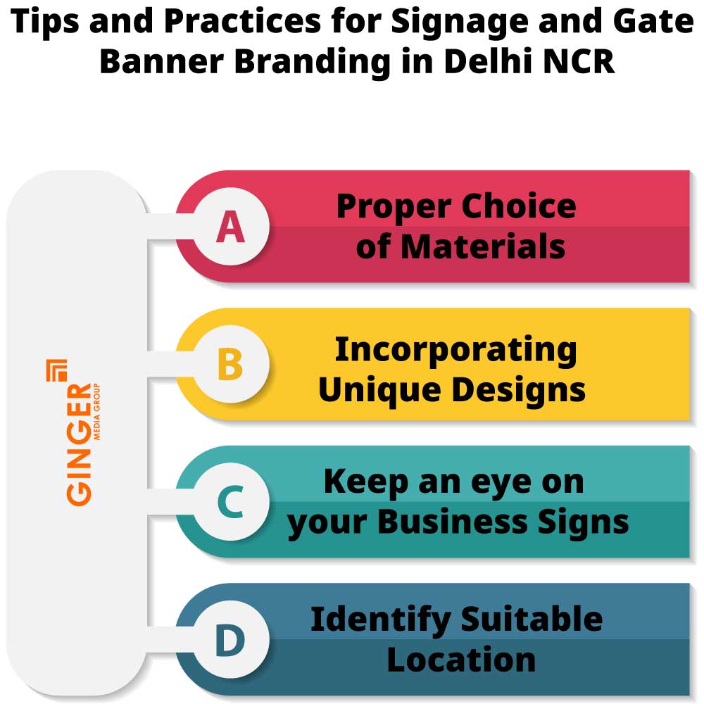 Best Tips and Practices for Signage Board in Delhi NCR