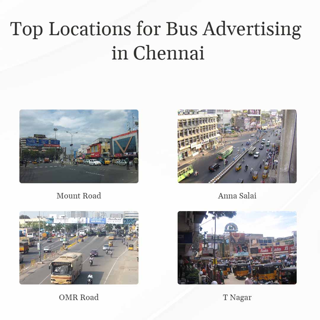 Top Locations For Bus advertising in Chennai