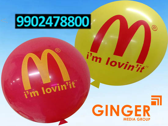 Balloon Branding in India for McDonald