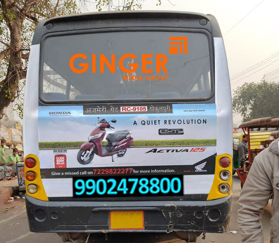Bus Branding in Jaipur for Activa