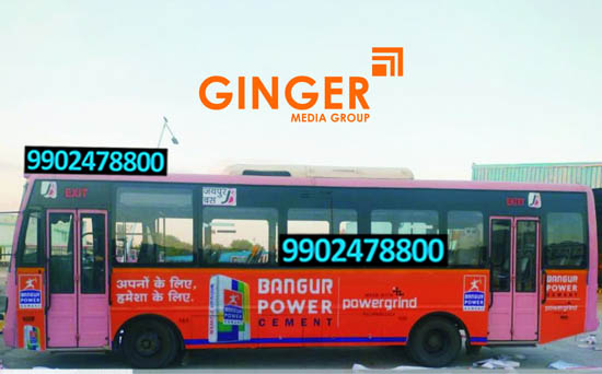 Bus Branding in Jaipur for Bangur Power Cement