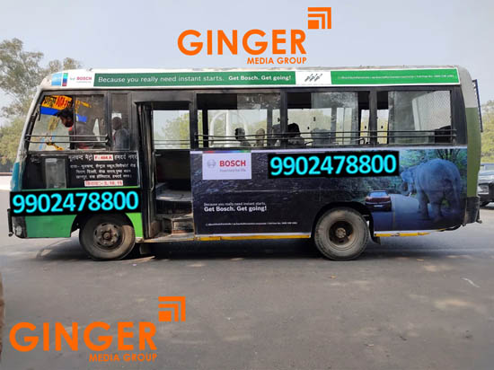 Bus Branding in Lucknow for BOSCH Brand