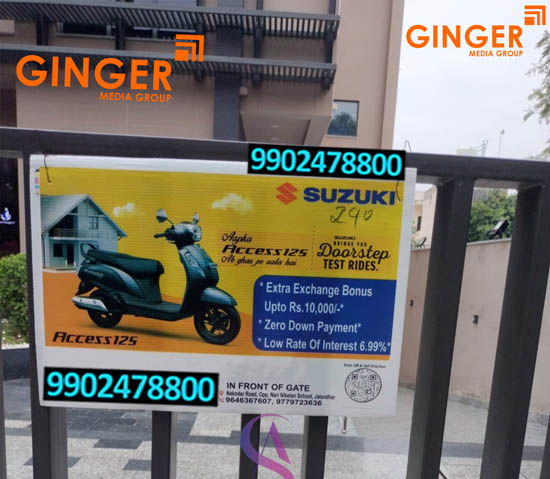 Signage Board in Chennai for SUZUKI