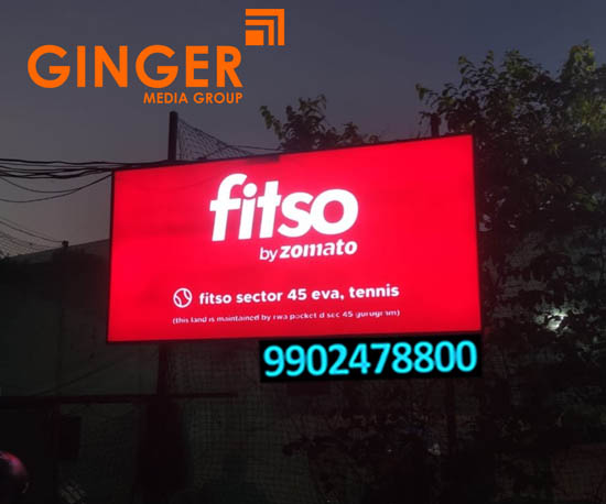 Glow Signage Board in Hyderabad for Fisto by Zomato