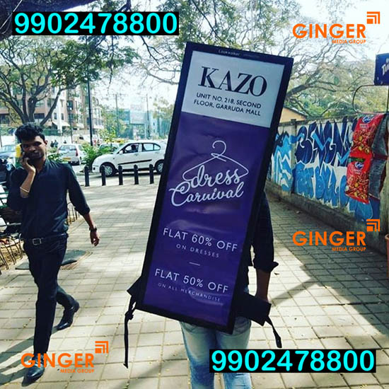 Look Walker Activity in Chennai for Kazo Brand