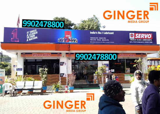 Non-Lit Boards Branding in Mumbai with Blue color