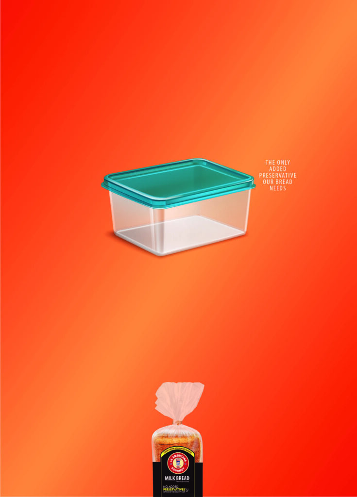 Bonn Bread and container