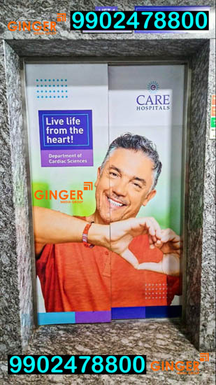 Lift Branding in Delhi, Noida, Faridabad, Ghaziabad and Gurgaon