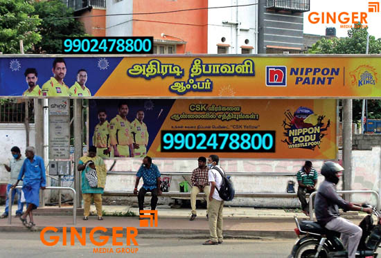 Bus Shelter Advertising in Chennai