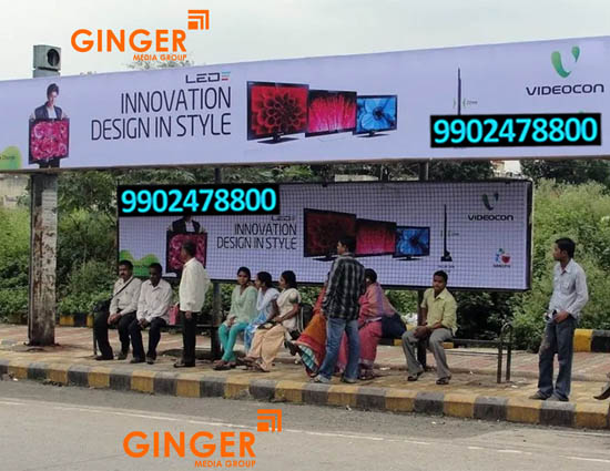 Bus Shelter Advertising in Chennai for Videocon