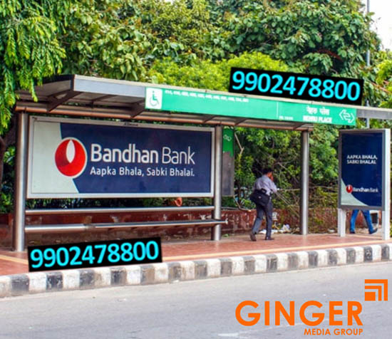 Bus Shelter Advertising in Kolkata