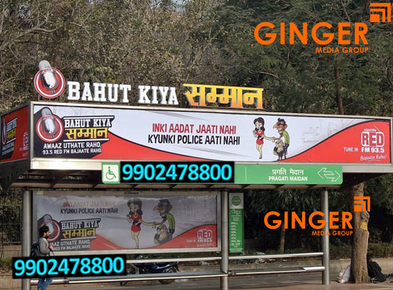 Bus Shelter Advertising in Kolkata