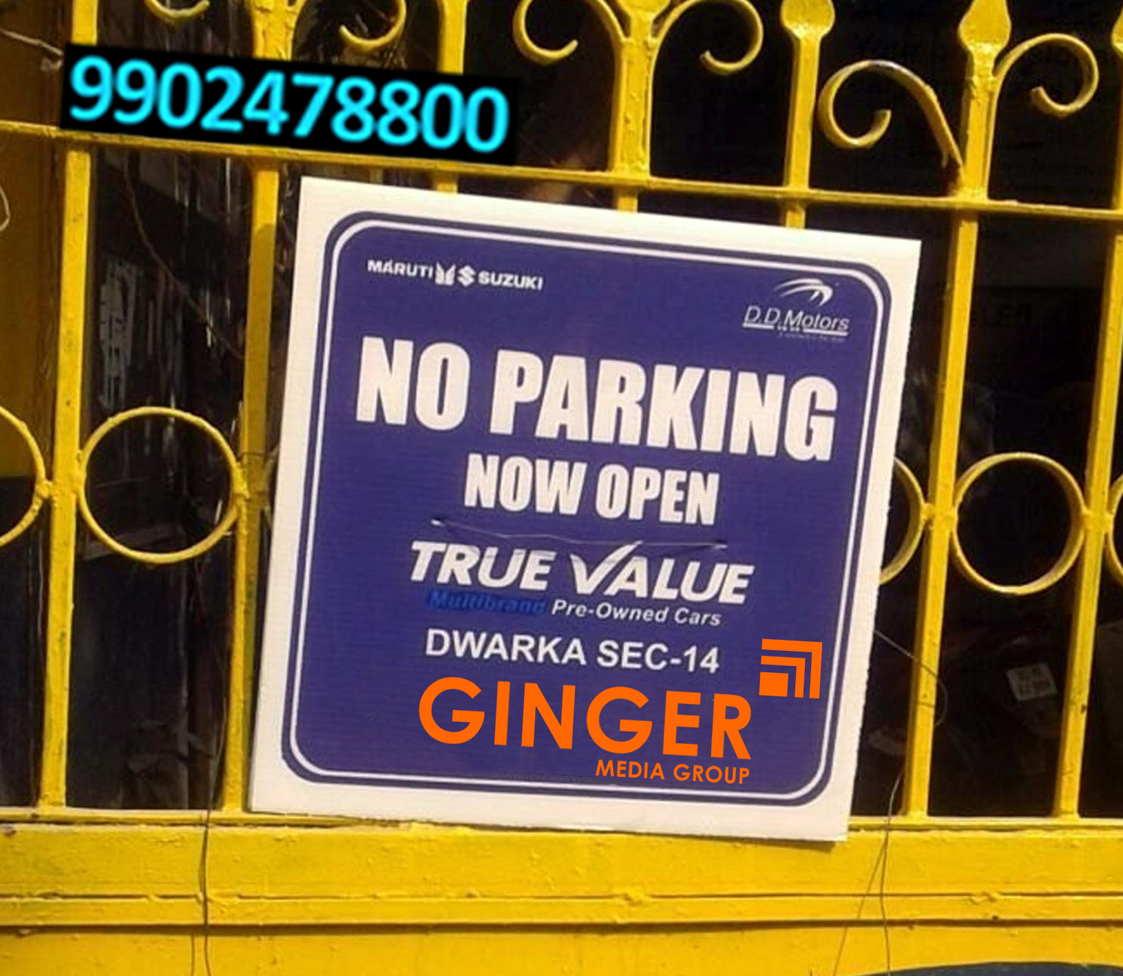 No Parking Boards in Lucknow