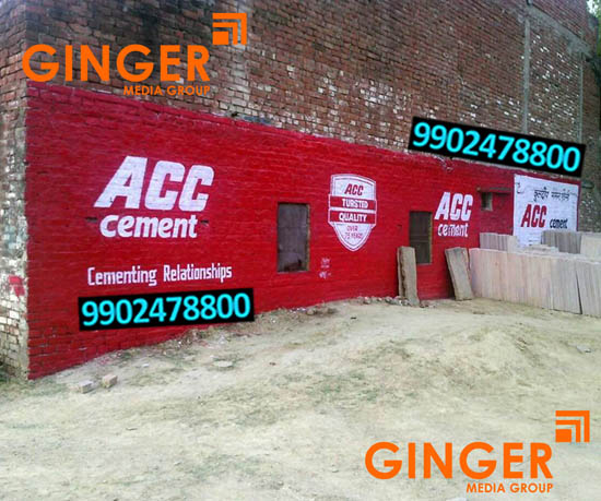 Wall Painting Branding in Kolkata for ACC Cement
