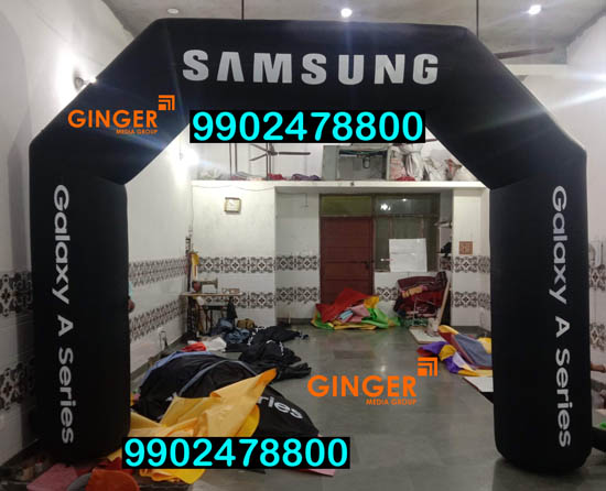 Arch Gate Branding in Bangalore for SAMSUNG Brand