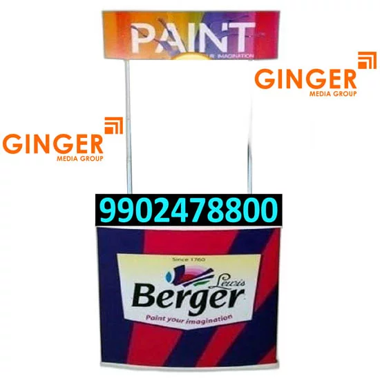 Promo Tables in Mumbai for Berger Paint