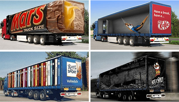 Creative brand ads